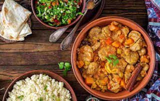 Moroccan lamb tagine