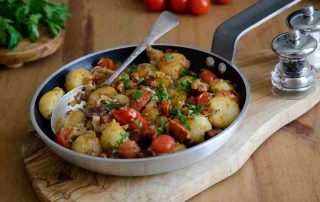 Chicken and Chorizo Hash