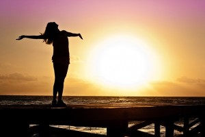 woman-sunrise