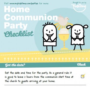 first communion party ideas
