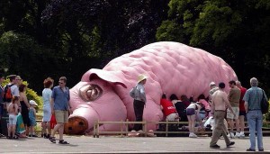PIG - on tour (2003). Photography by Paul Herrmann.
