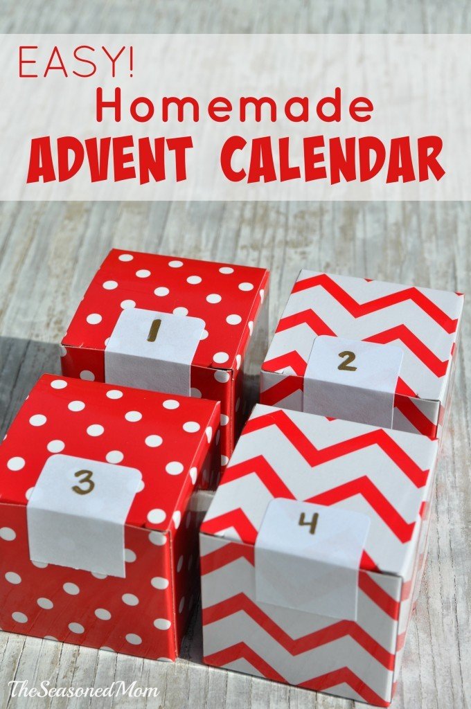 12 Easy Homemade Advent Calendar Ideas For Kids