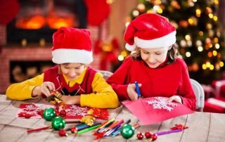 Homemade Christmas decorations for kids to make