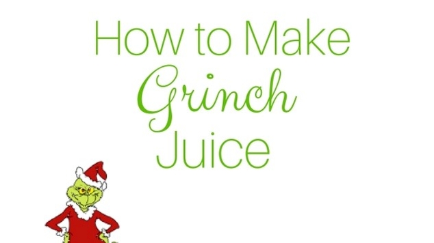 How to Make Grinch Juice & A Merry Christmas
