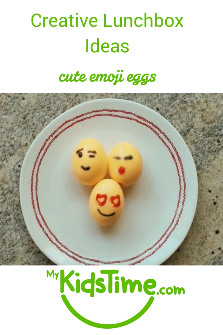 Creative Lunchbox Ideas Watch How to Create Cute Emoji Eggs