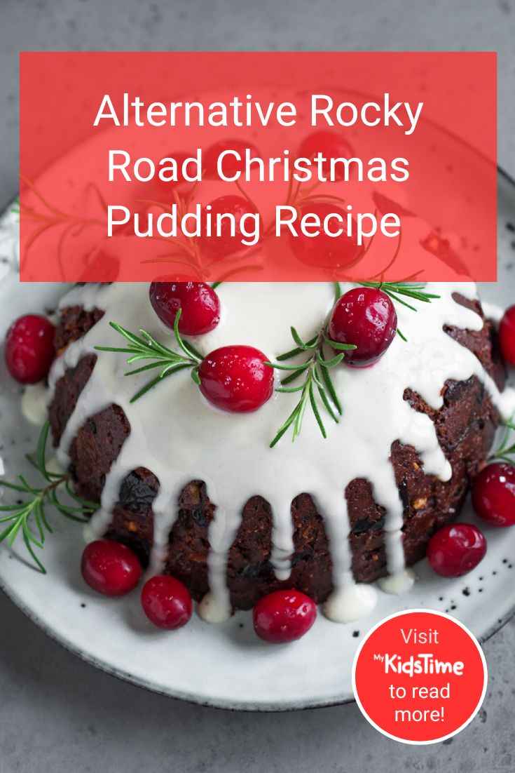 Christmas Pudding Rocky Road