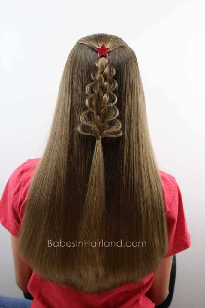 Christmas tree loop braid