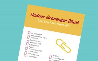 Indoor scavenger hunt lead - Mykidstime
