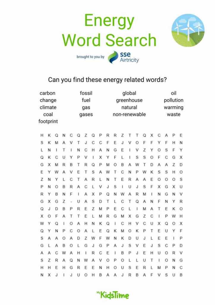 Fun Energy Learning Activities And Resources For Kids