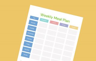 Weekly Meal Plan Download Lead - Mykidstime