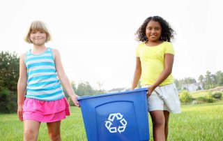 Environmentally friendly actions at home