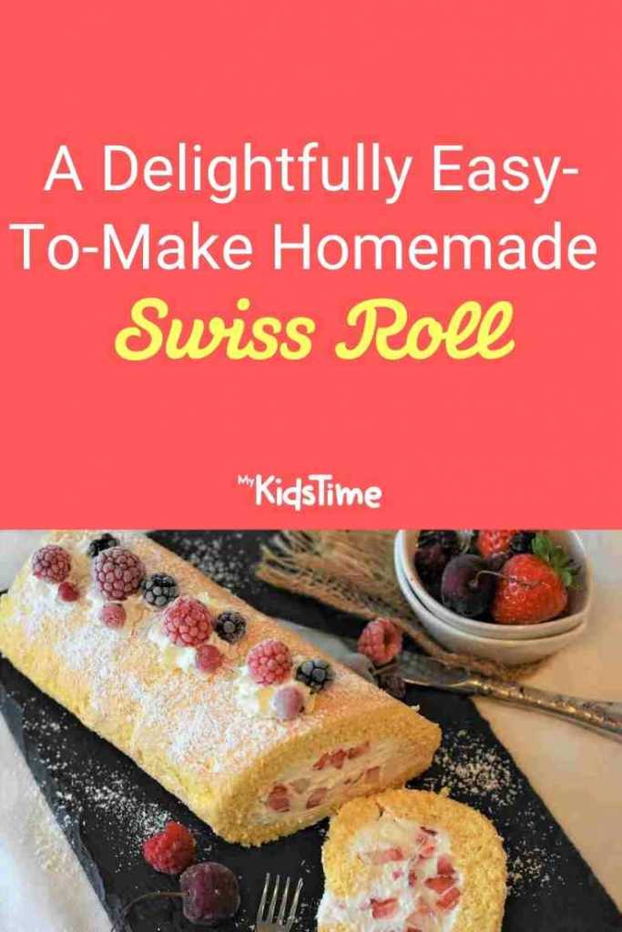 A Delightfully EasytoMake Homemade Swiss Roll Recipe