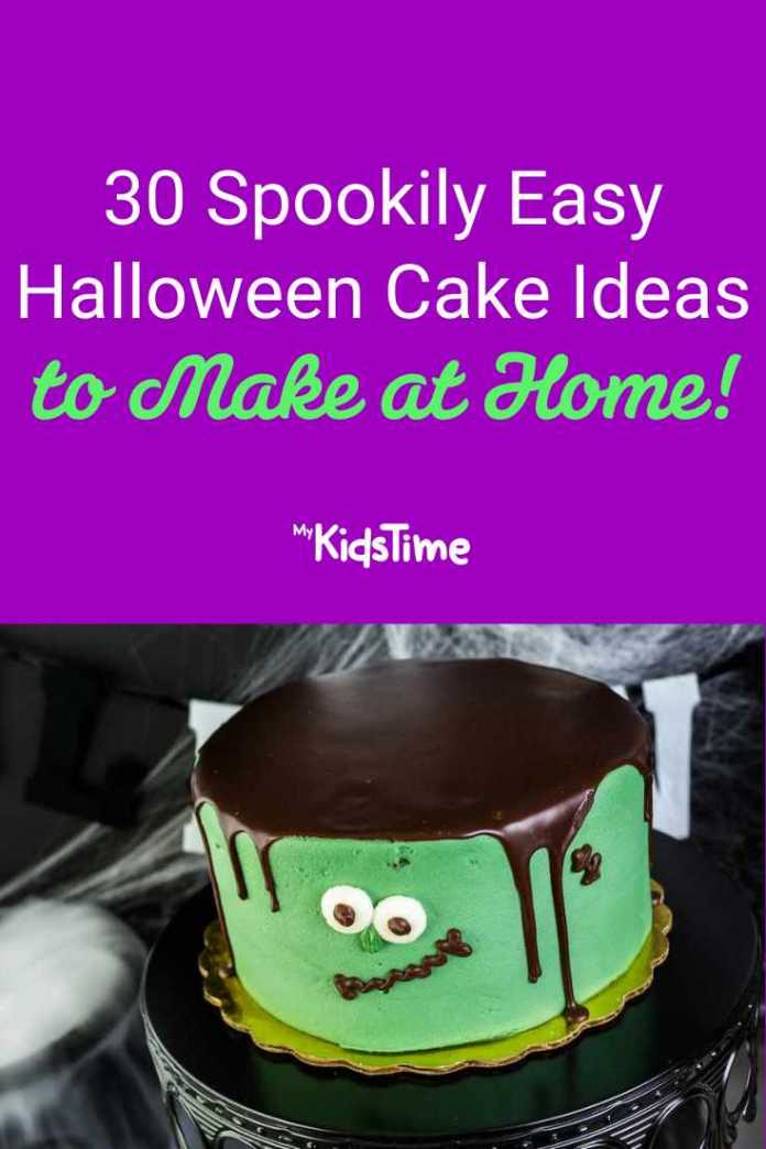 30 Spookily Easy Halloween Cake Ideas to Make at Home