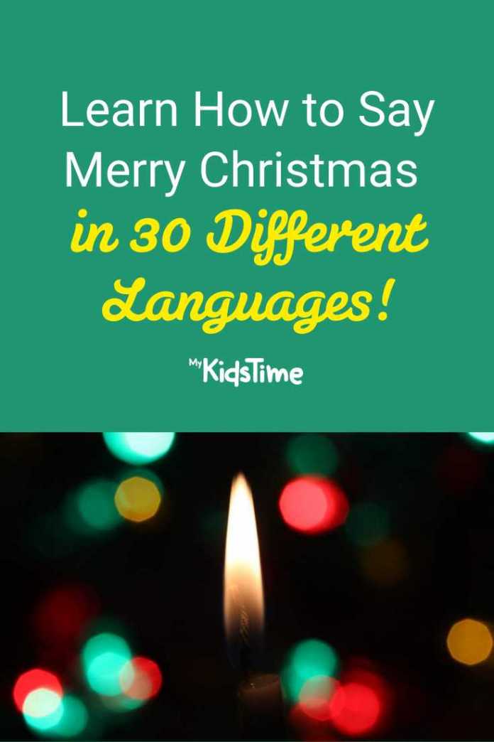 Learn How to Say Merry Christmas in 30 Different Languages