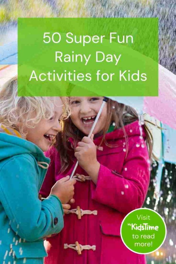 50 Super Fun Rainy Day Activities For Kids of All Ages