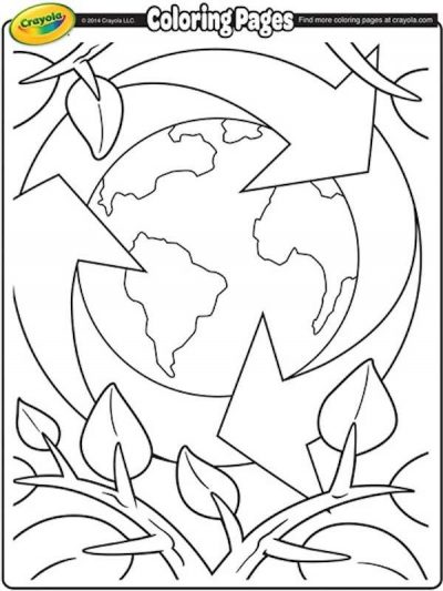 12 FREE Earth Day Colouring Pages for Kids