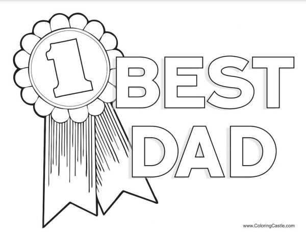 14 Father's Day Colouring Pages to Show Dad He's Extra Special