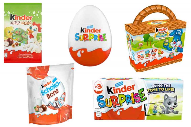 UPDATED Kinder Recall Extended to Include All Kinder Surprise and