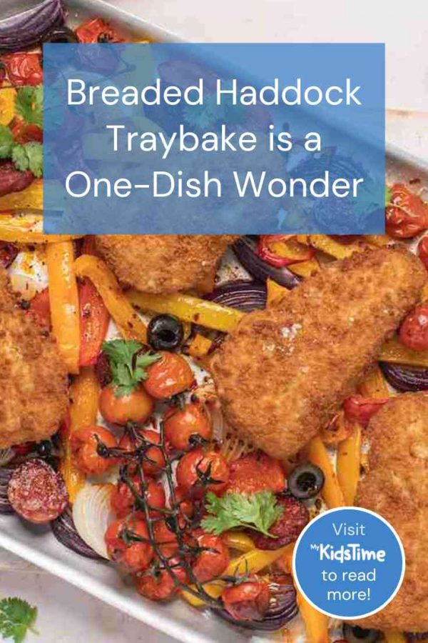 BasqueStyle Breaded Haddock Traybake is a OneDish Wonder