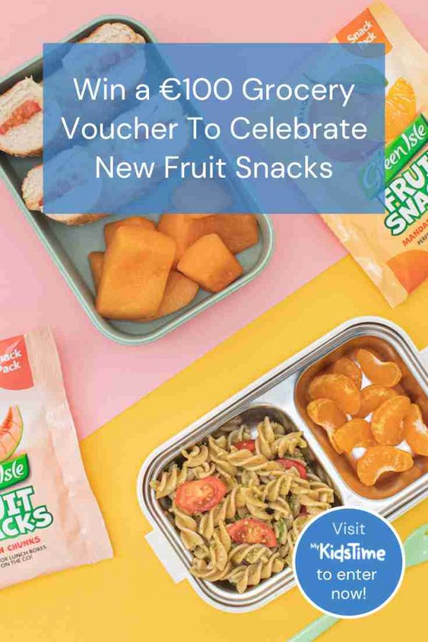 Win a €100 Supermarket Voucher to Celebrate New Fruit Snacks