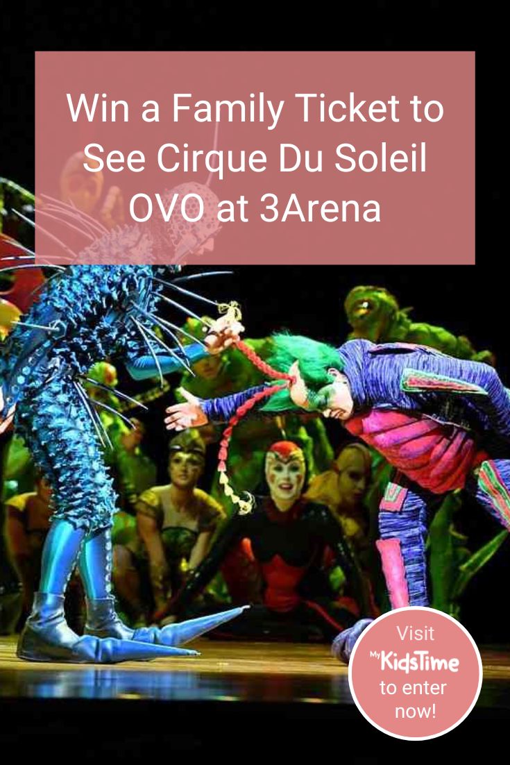 Win a family ticket to Cirque Du Soleil OVO Pintrest