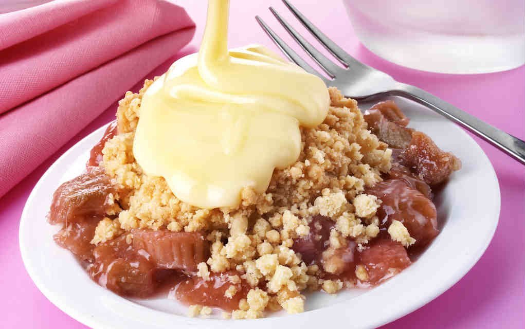 Apple and Rhubarb Crumble is the Ultimate Comforting Dessert