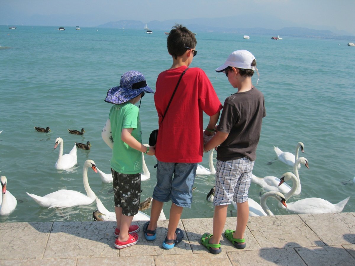 Family Camping Holiday at Lake Garda in Italy
