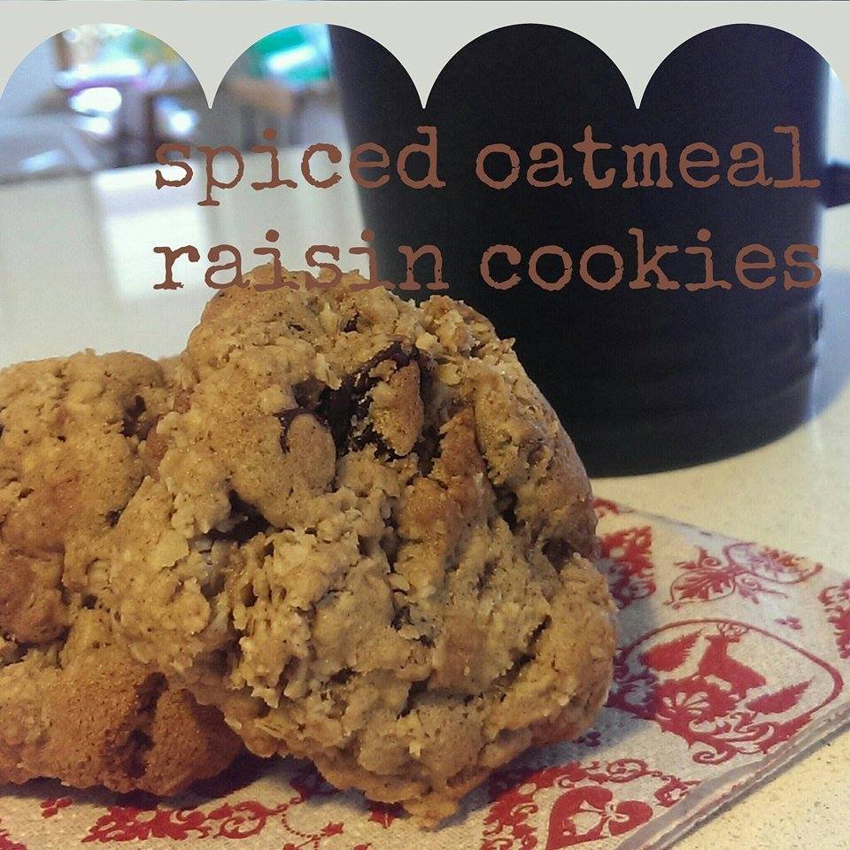 Christmas Cookie Recipes: Eloise’s Spiced Oatmeal Raisin Cookies