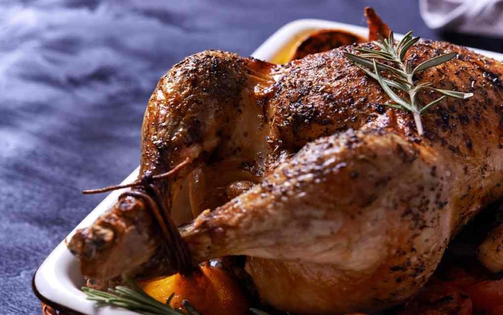 Classic Roast Chicken with Lemon and Rosemary