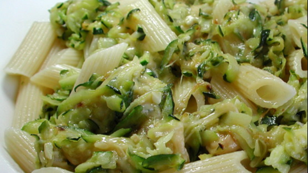 Courgette Pasta Recipe with Lemon and Capers