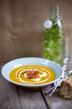 Donal Skehan’s Roasted Creamy Squash and Pancetta Soup