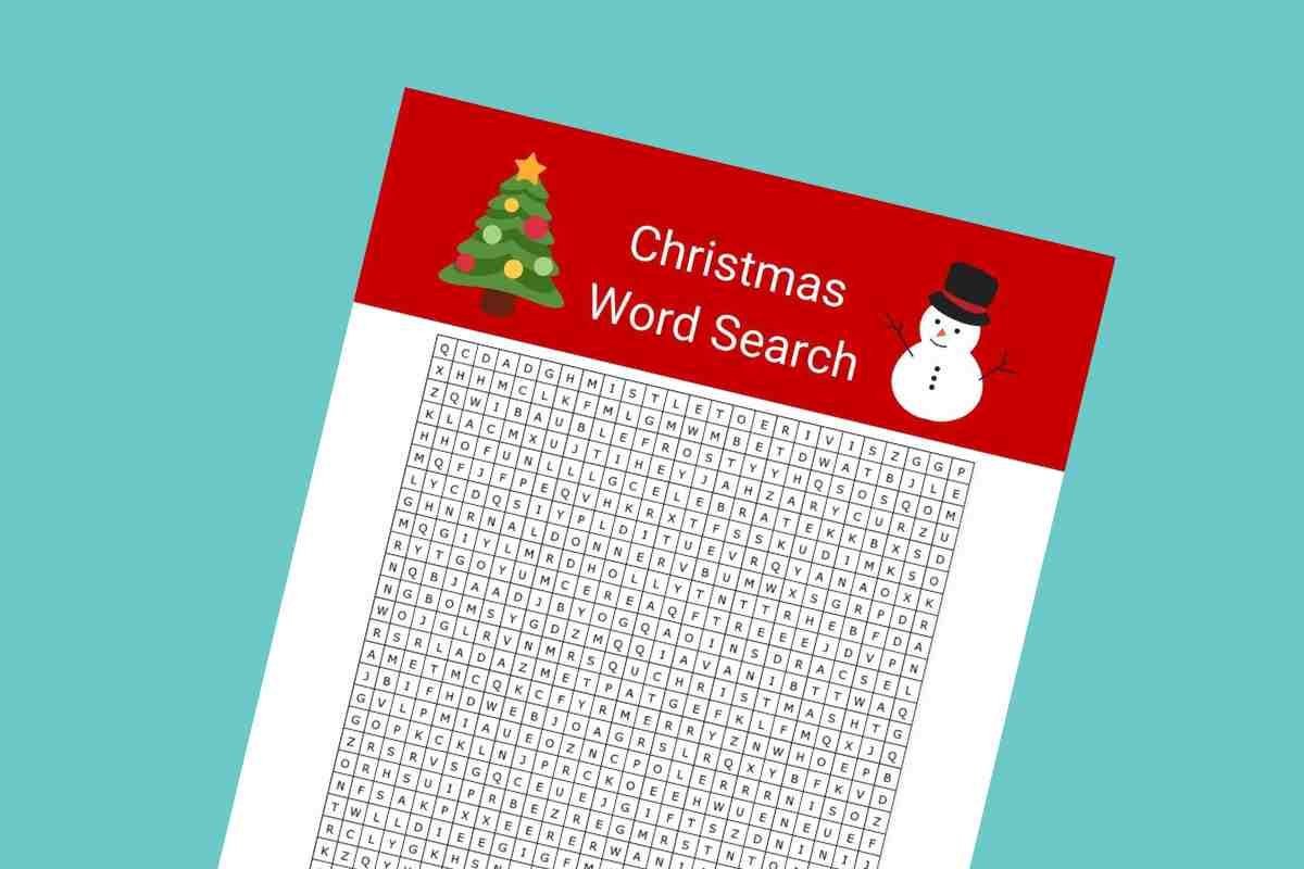 Download Your FREE Christmas Word Search for Some Festive Fun!
