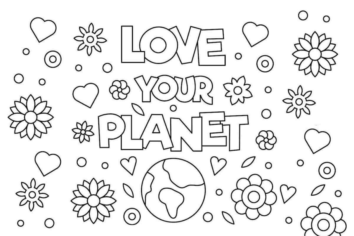 12 FREE Earth Day Colouring Pages for Kids