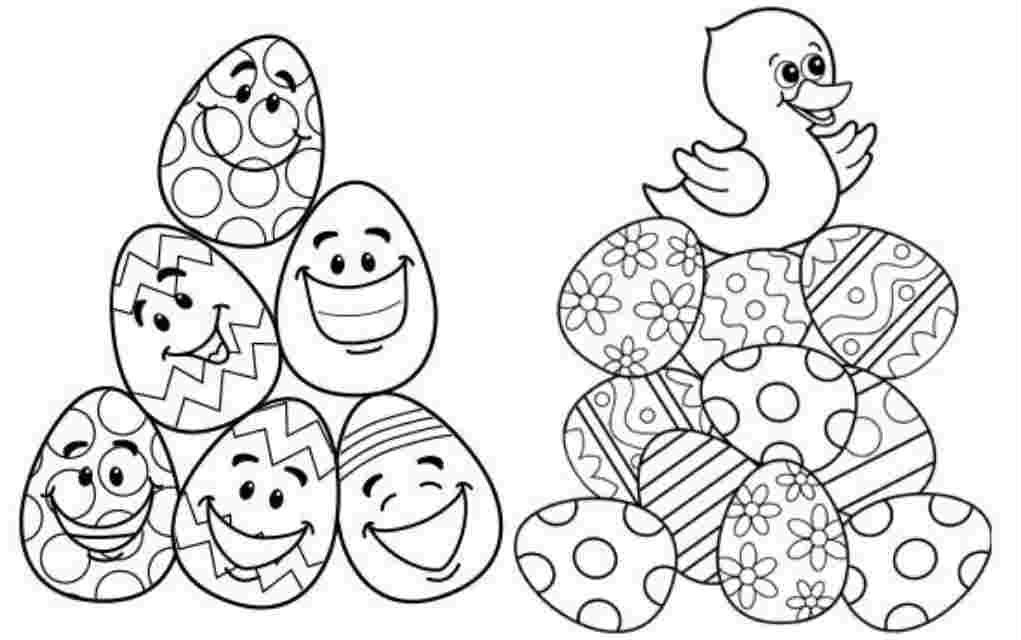 Fun and FREE Easter Colouring Pages for Kids