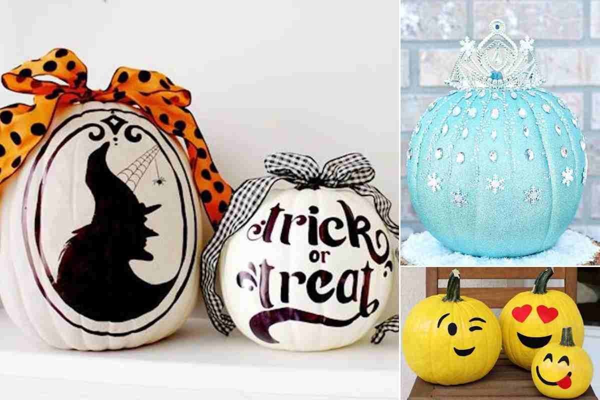 Eye-Catching No Carve Pumpkin Ideas to Try This Halloween
