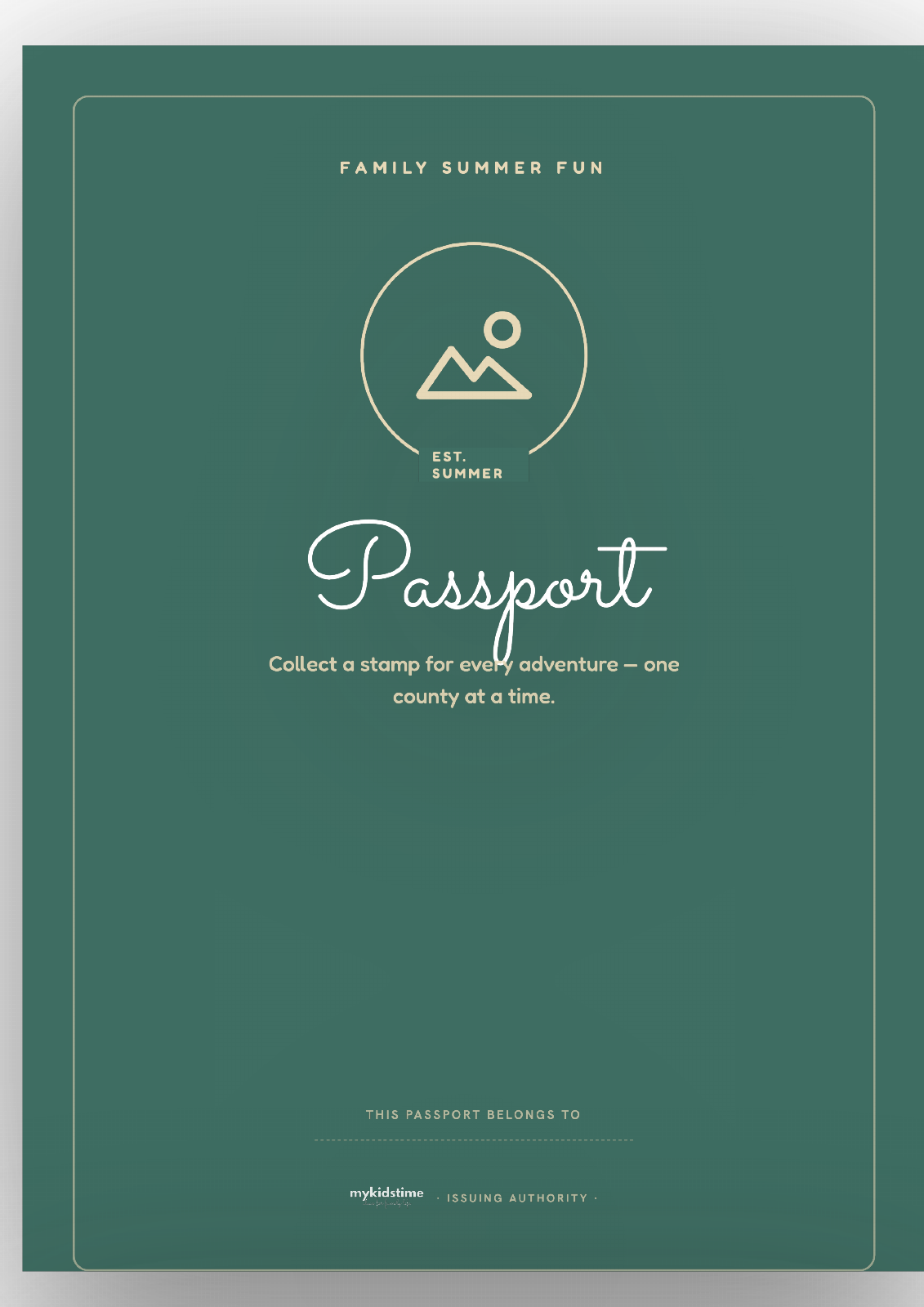 Preview of the Family Summer Fun Passport