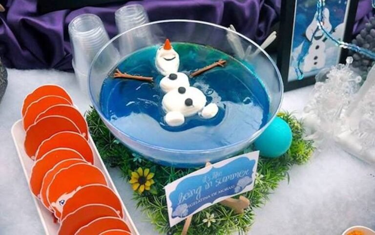 Frozen party food ideas