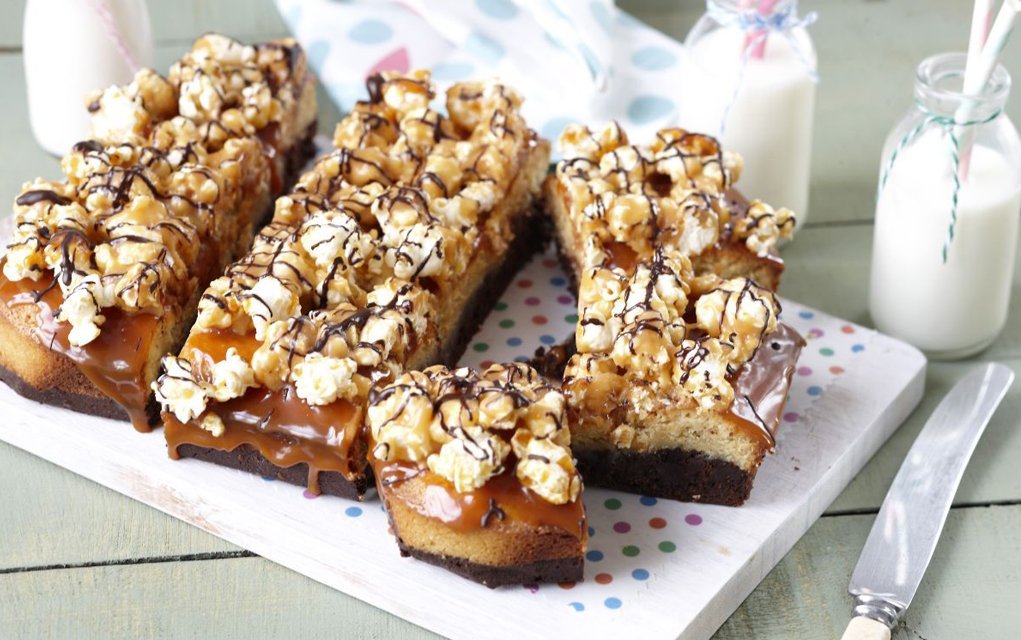 Major Brownie Points for These Gluten-Free Popcorn Fudge Brownies!
