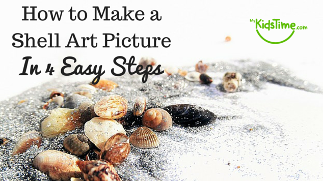 How to Make a Shell Art Picture in 4 Easy Steps