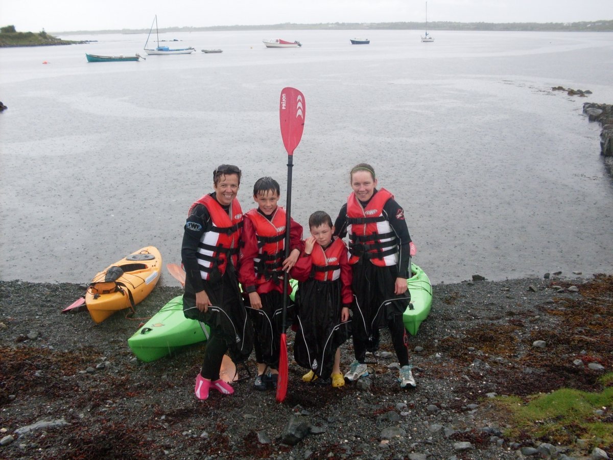 Kayaking trip with Outdoors Ireland