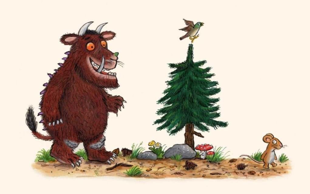 Look! New Images Show Even The Gruffalo is Social Distancing!