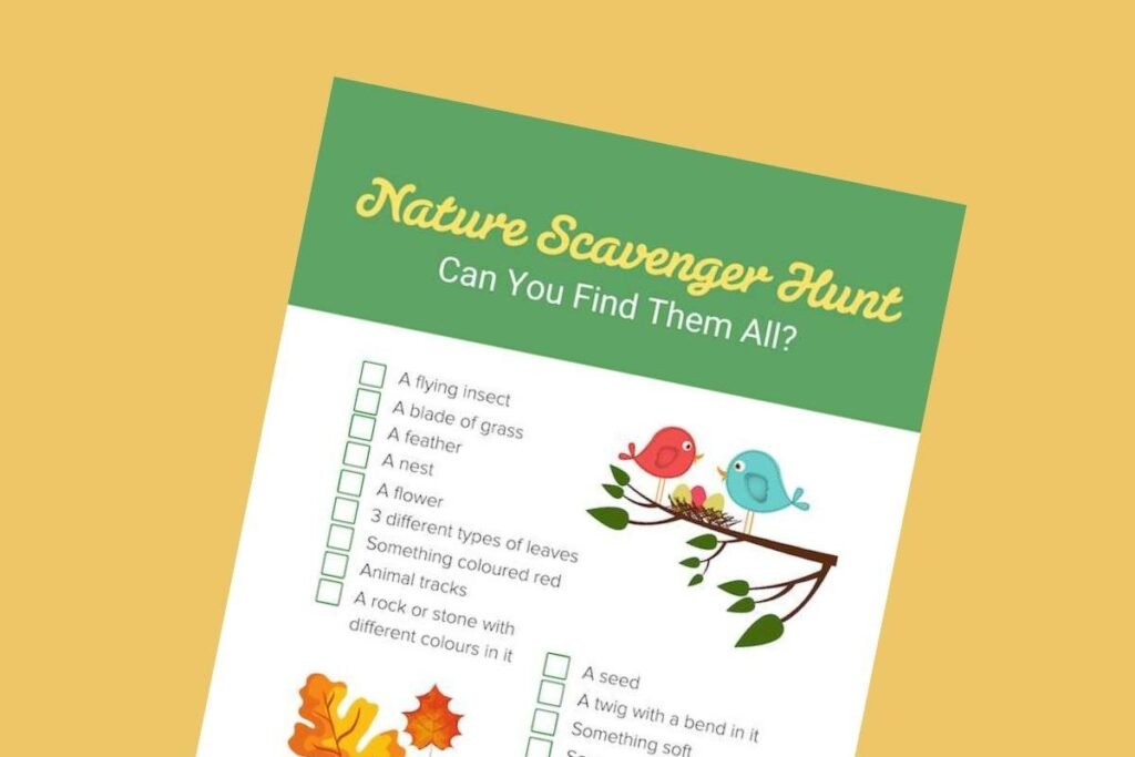 Get Outdoors with Our FREE Nature Scavenger Hunt for Kids