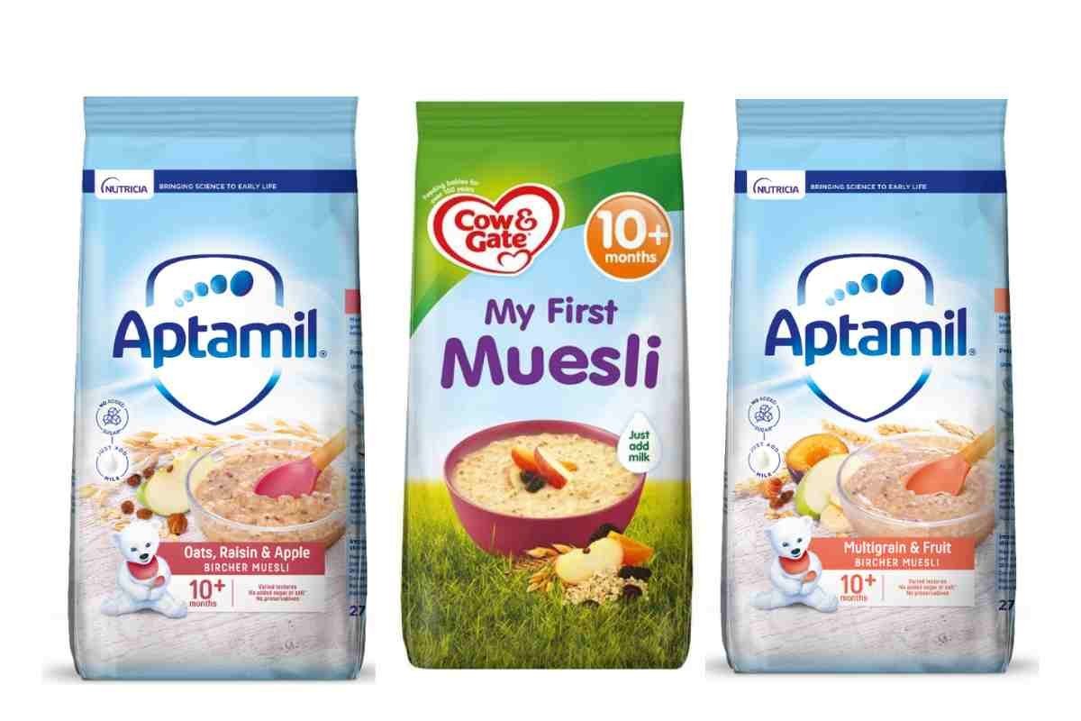 Product Recall: Certain Batches of Cow & Gate and Aptamil Baby Muesli