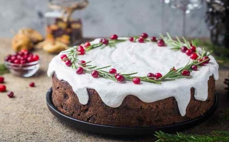 Chocolate Christmas Cake recipe photo