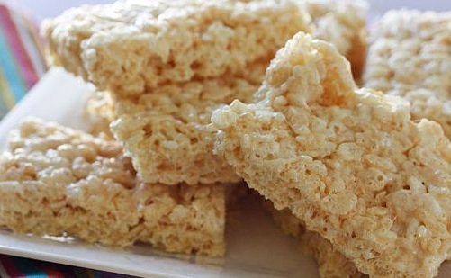 Rice Krispie Recipe: Krispie Chewies with Mini Marshmallows