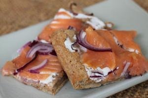 Smoked Salmon Pizza