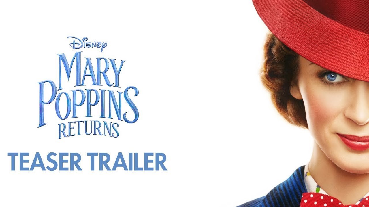 Supercallifragilisticexpialidocious! First Peek at Mary Poppins Returns!