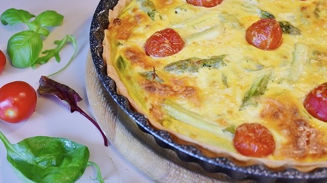 Tomato Tart with Gruyere Cheese