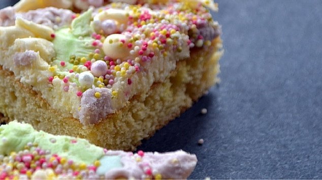 Vanilla Cake Recipe Perfect as a Tray Bake